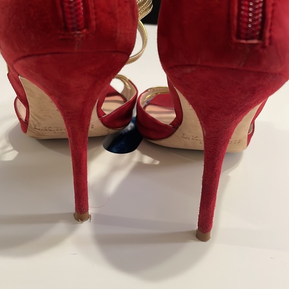 L.K.Bennett "Erica" Grecian Stilettos - Picture 5 of 8